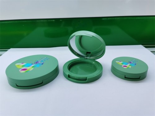 Round Plastic Compact