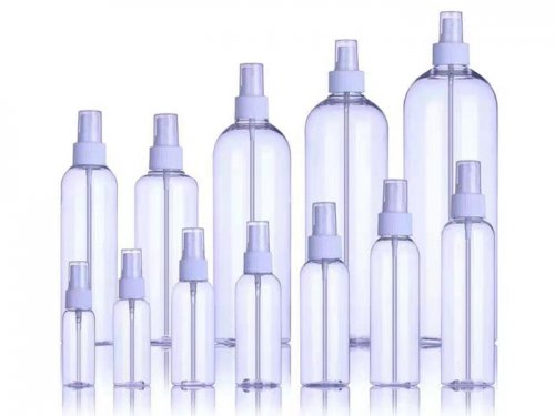 PET Bottle and Spray Pump