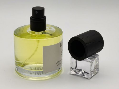 50ML Round Perfume Bottle and Wooden Lid